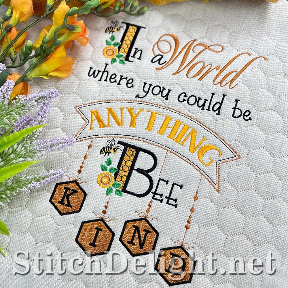 SDS4246 Bee Kind Quote