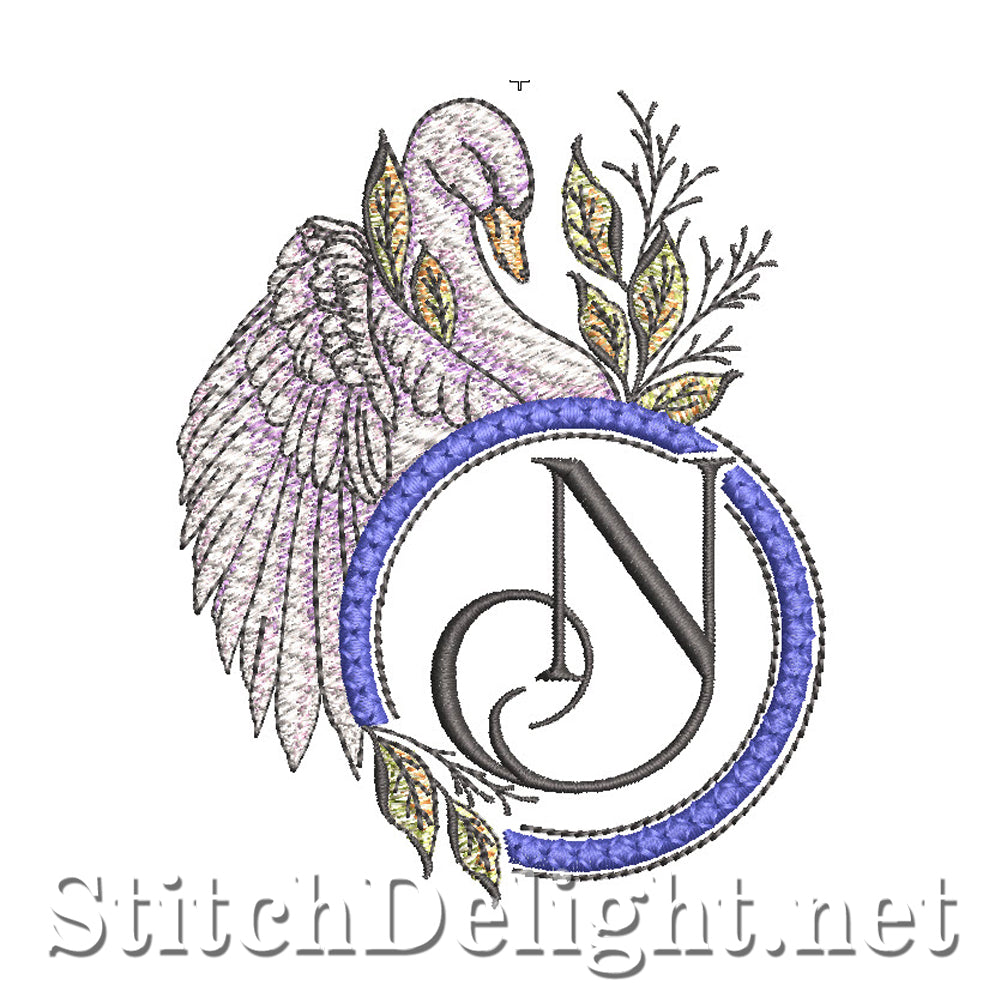 SDS4270 Elegant Swan Font