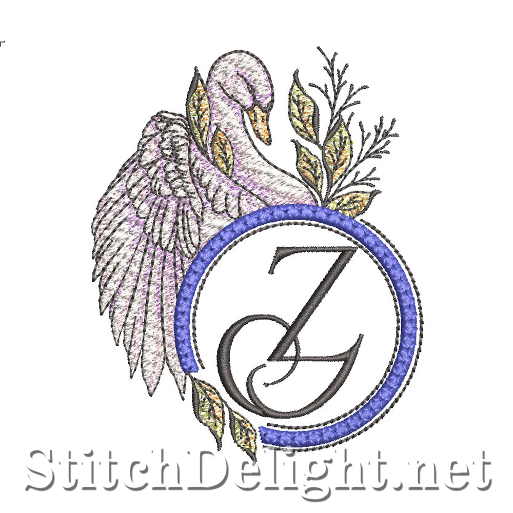 SDS4270 Elegant Swan Font Z