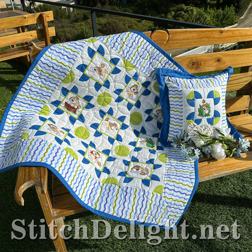 SDS4409 Mighty Lion Quilt