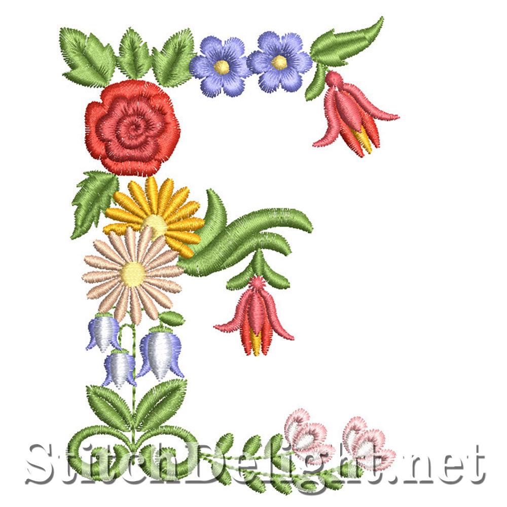 SDS4416 Flower Font