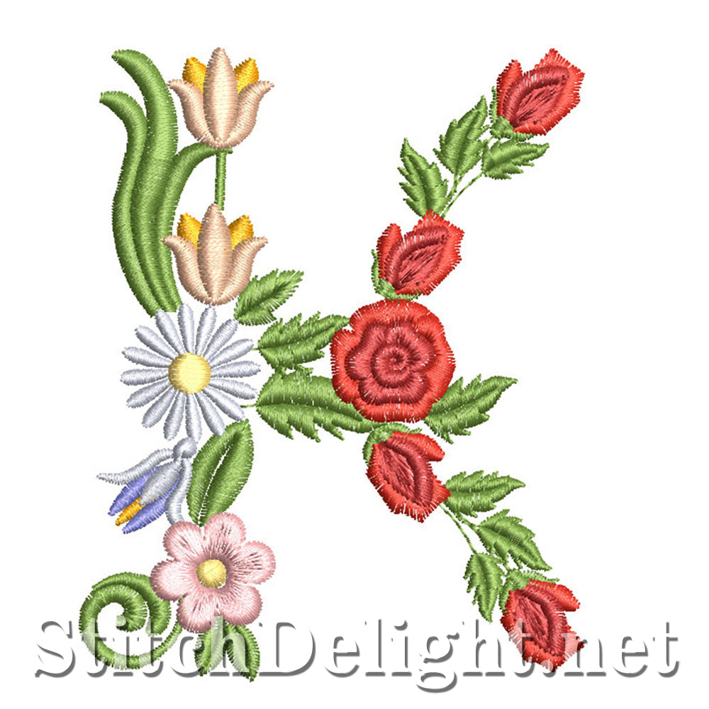 SDS4416 Flower Font