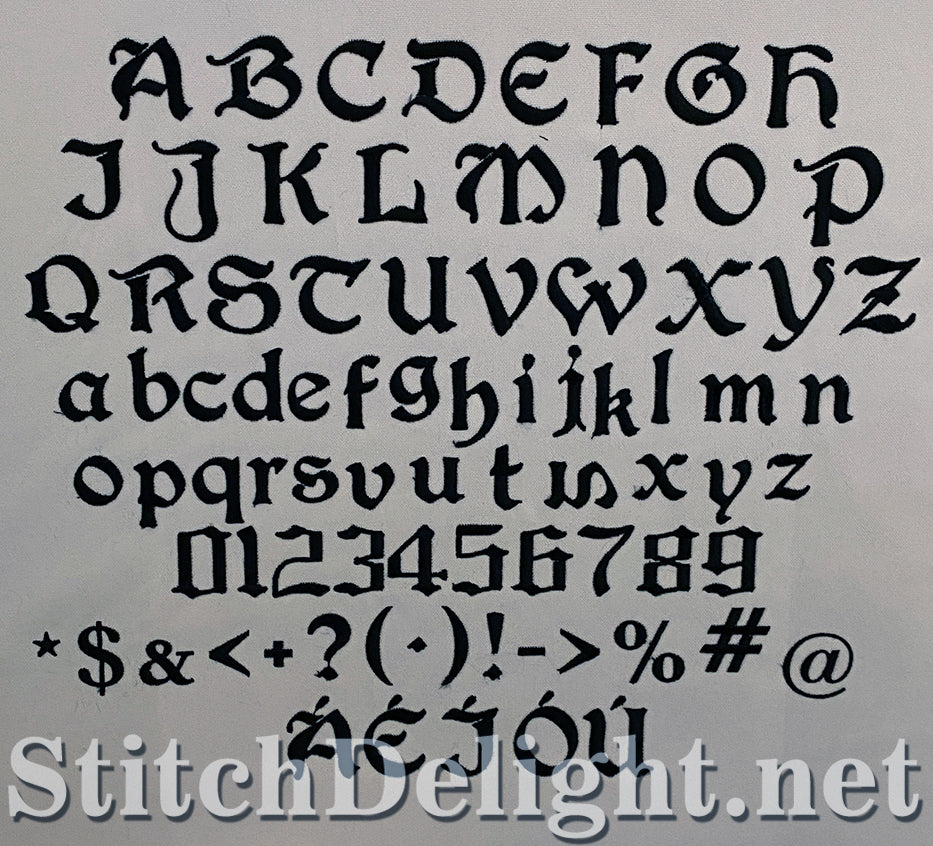 SDS3126 Traditional Irish Font