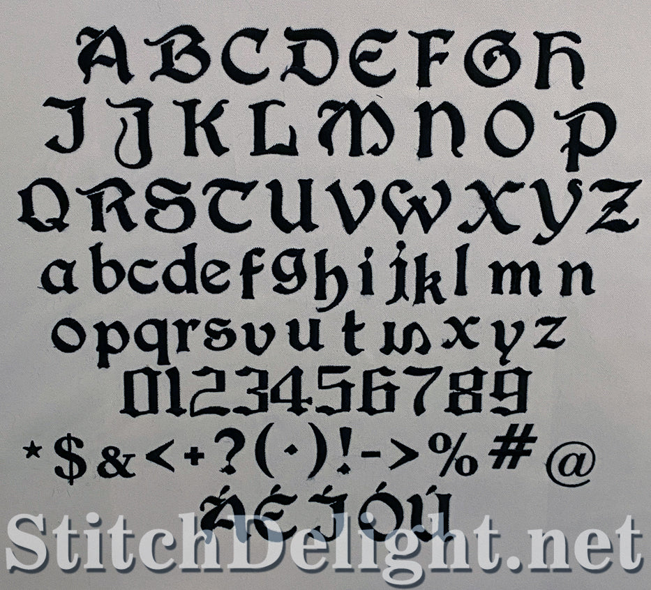Old Irish Text Example Old Irish Writing Font