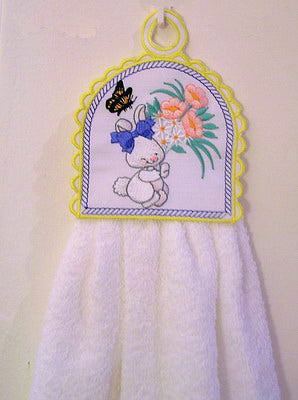 SD310 Baby Bunny Towel Toppers Machine Embroidery Files