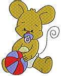 SD409 Mitzi Mouse Machine Embroidery Files