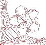 SD410 RW Flower Corners Machine Embroidery Files