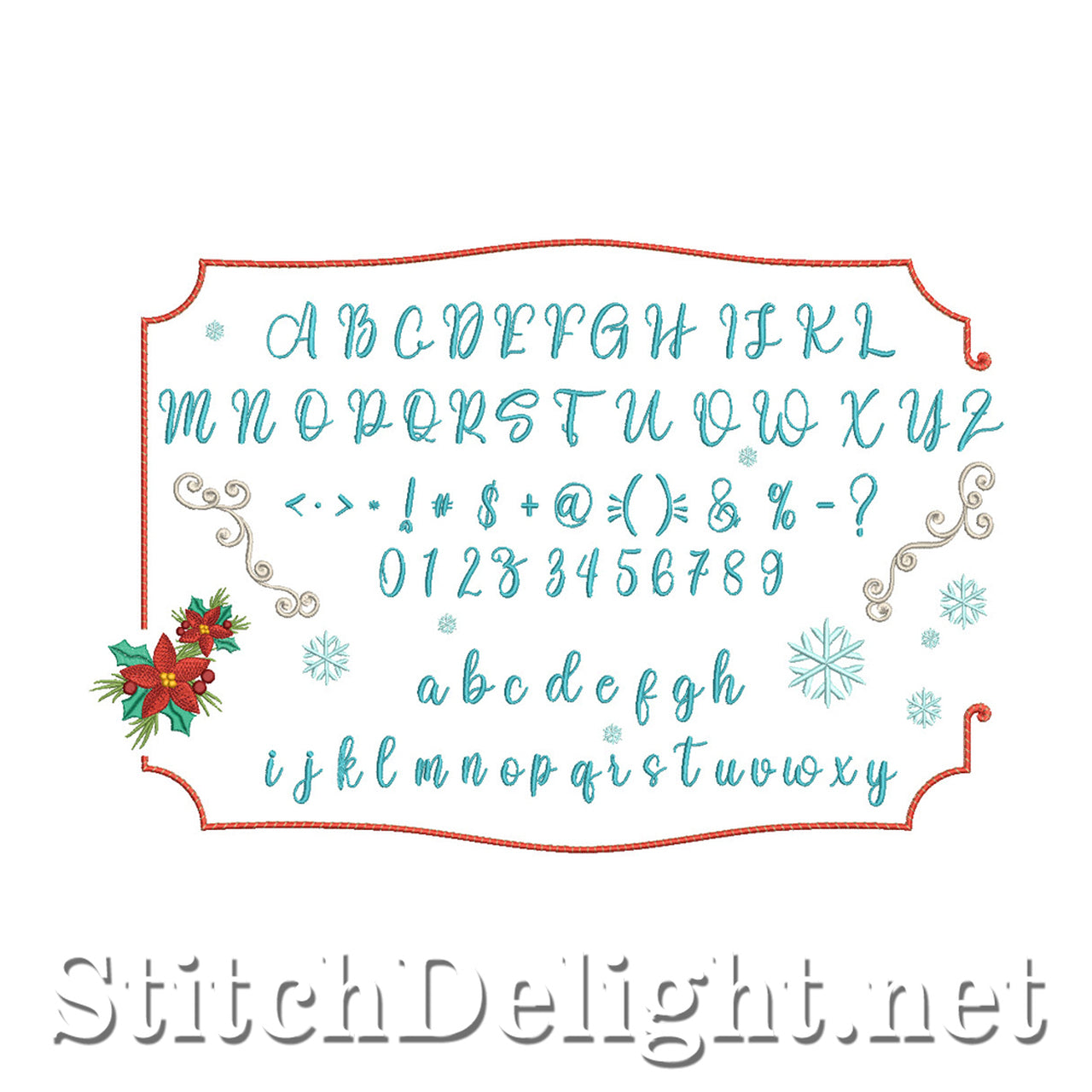 SDS1794 Frosty Matching Font
