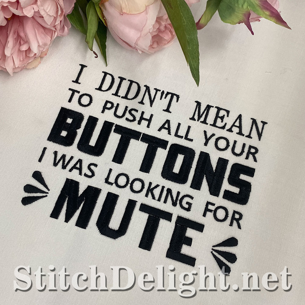 SDS1795 Push Your Buttons Quote