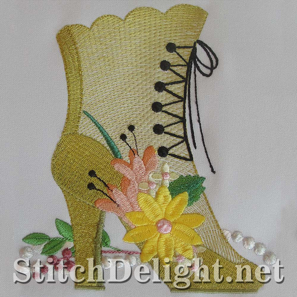 SDS4190 Floral Boots