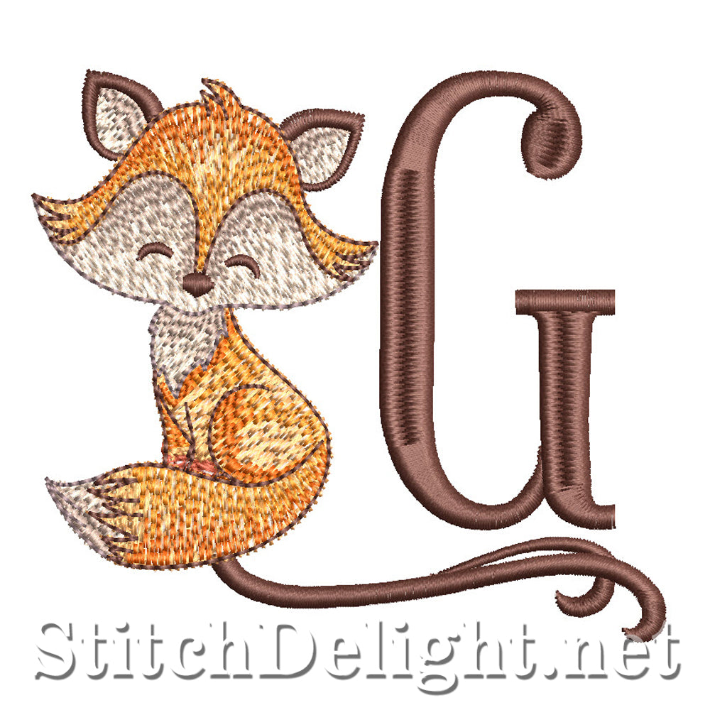 SDS5415 Finley Foxy Collectors Font G
