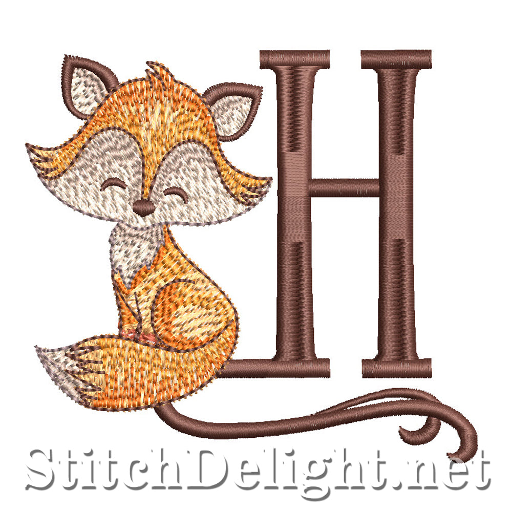 SDS5415 Finley Foxy Collectors Font H
