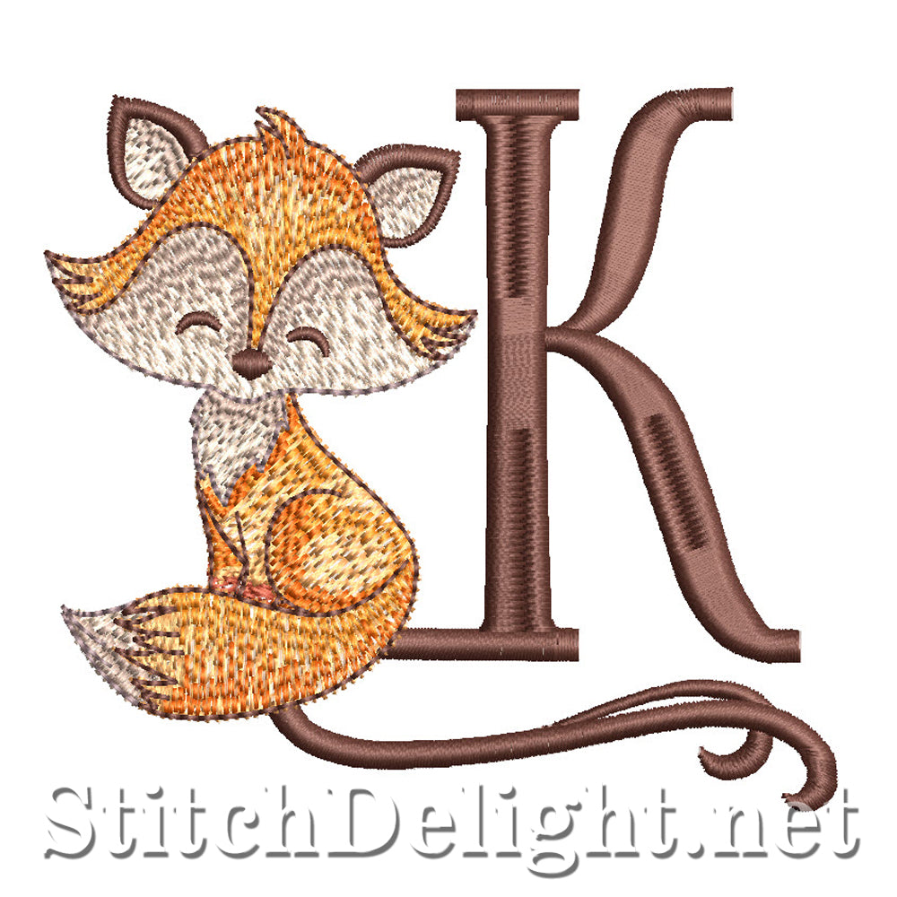 SDS5415 Finley Foxy Collectors Font K
