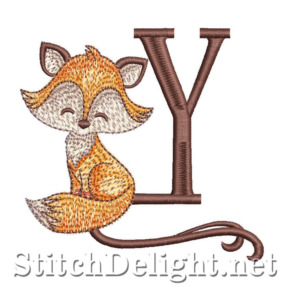 SDS5415 Finley Foxy Collectors Font Y