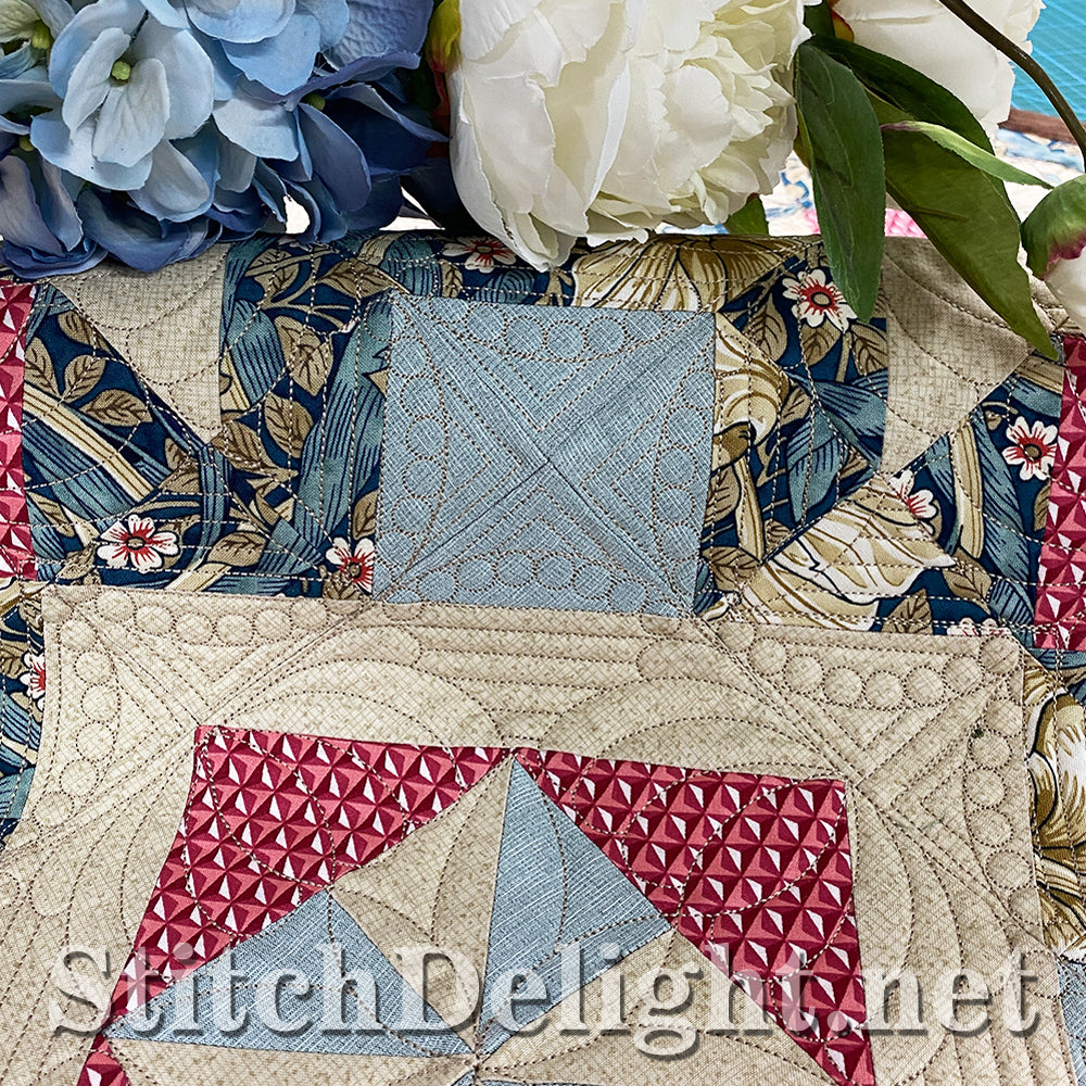 SDS5456 ITH Patchwork Quilt