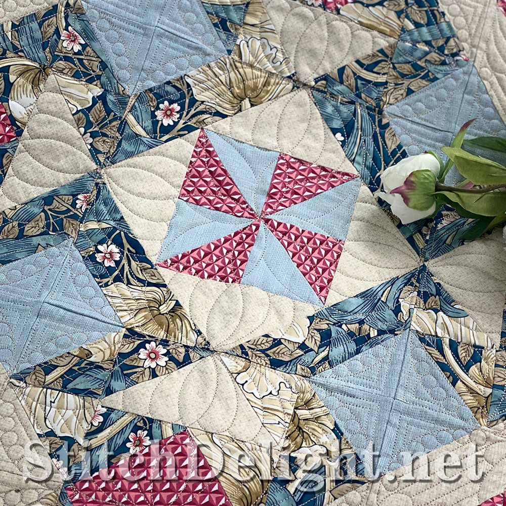 SDS5456 ITH Patchwork Quilt