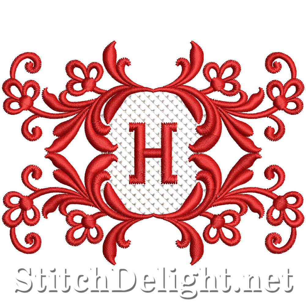 SDS5463 Lace Collectors Font H