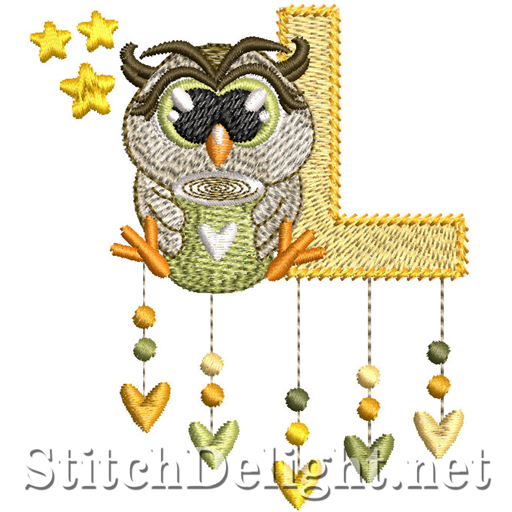 SDS5501 Enchanting Owl Collectors Font