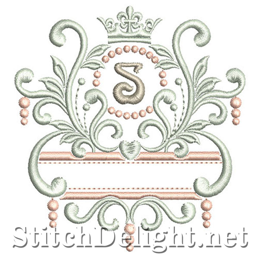 SDS1193 Elegant Royal Lettertype S
