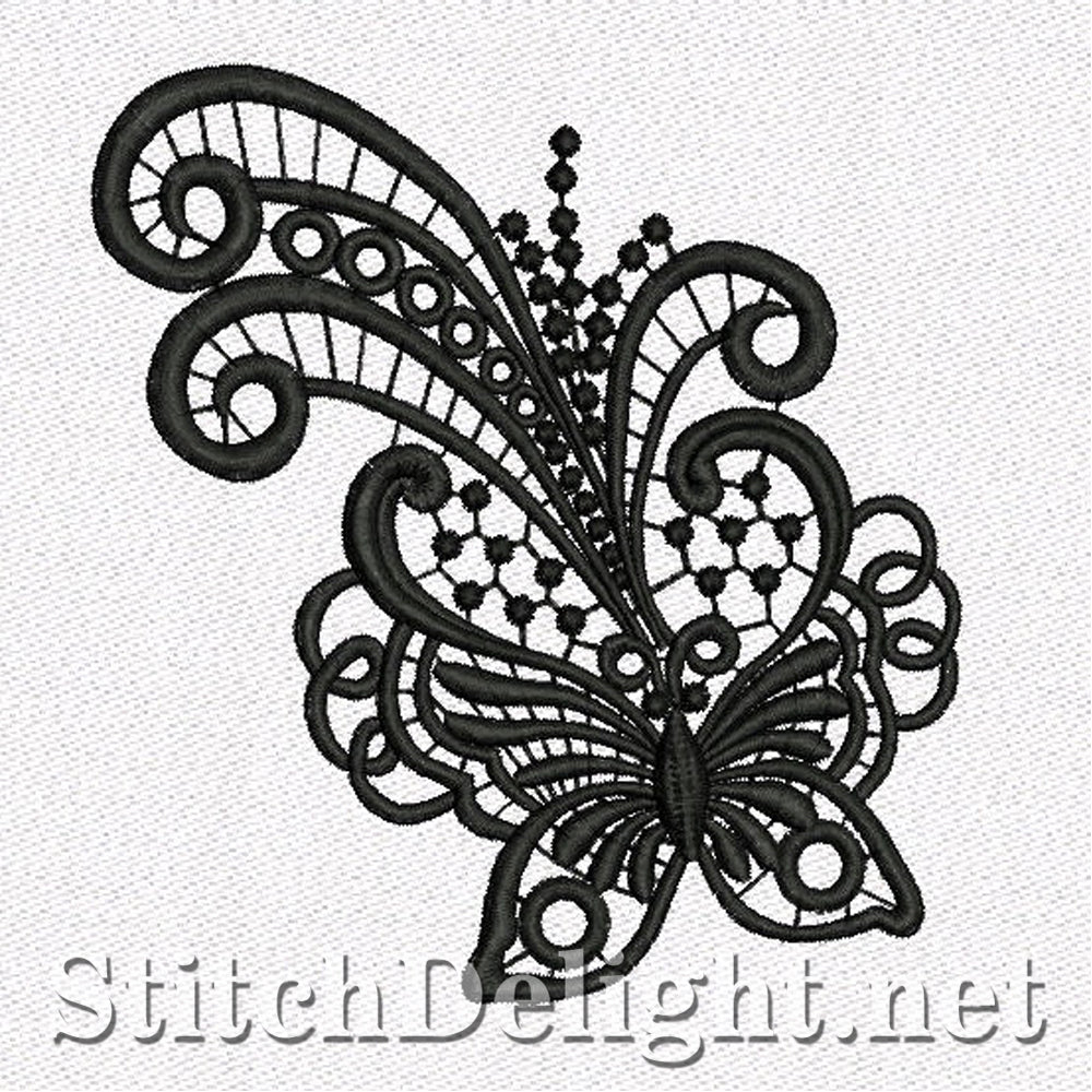SD1107 Freestanding Lace Butterfly