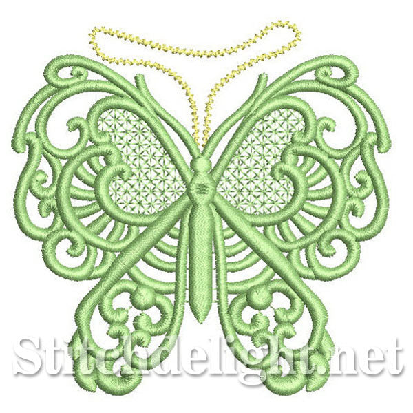 SDS0292 Freestanding Lace Butterfly