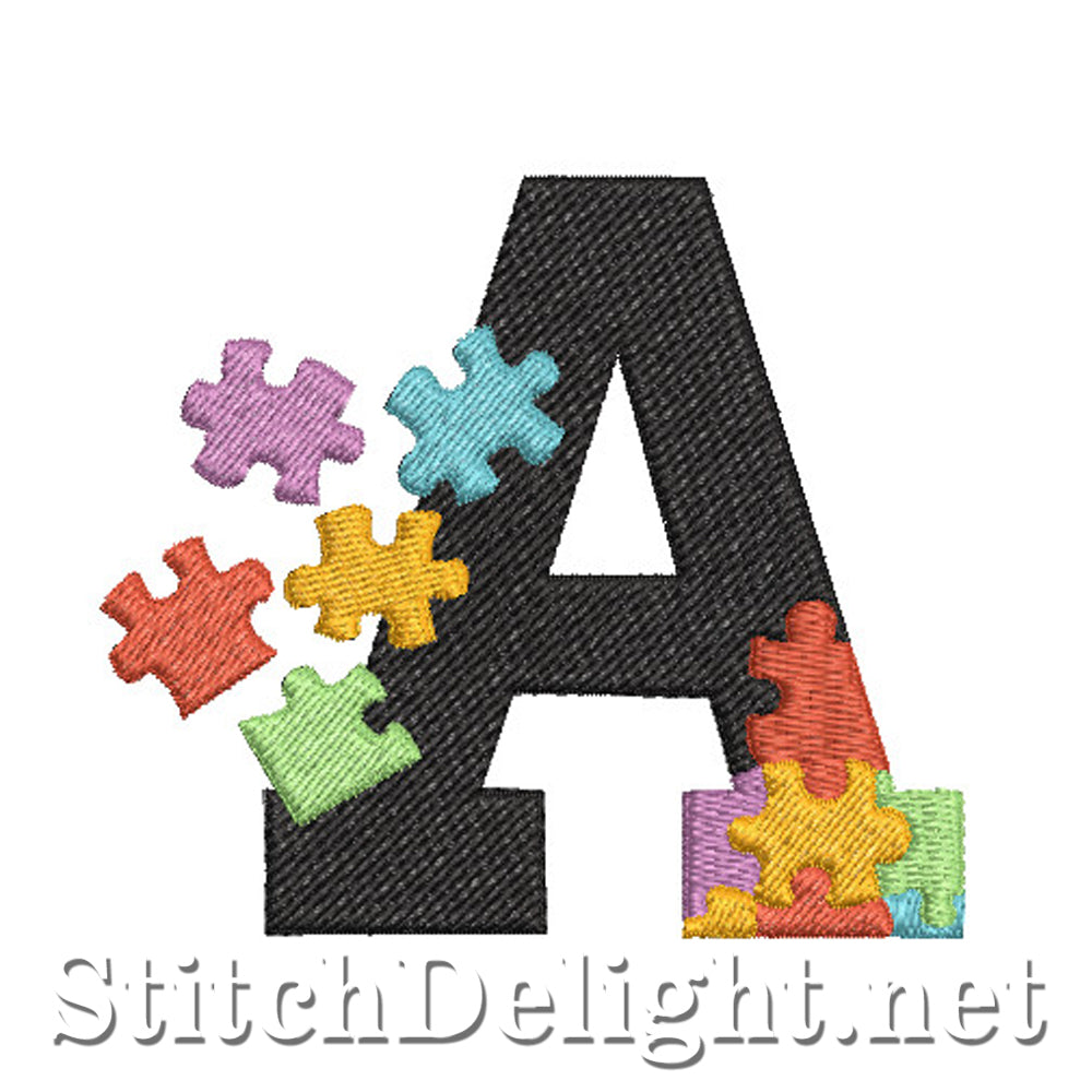 SDS1522 Puzzle Font A