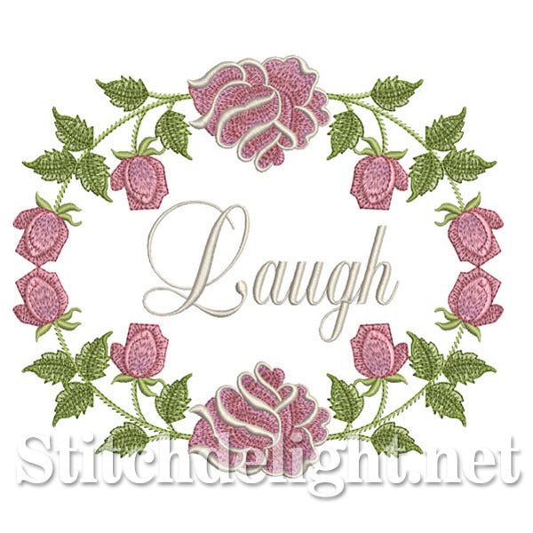 SDS0692 Live Love Laugh Roses
