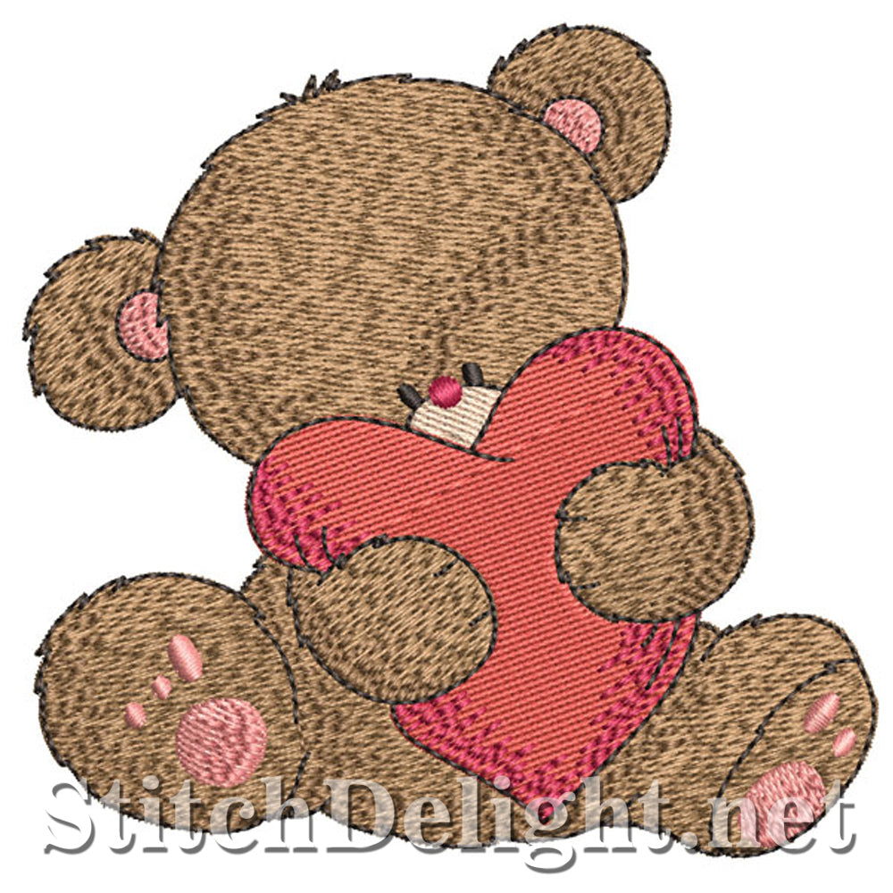 SDS0145 Teddy Heart
