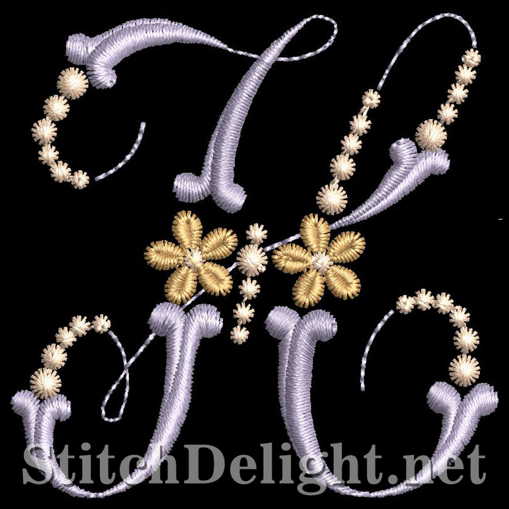 SDS0790 Dainty Floral font H