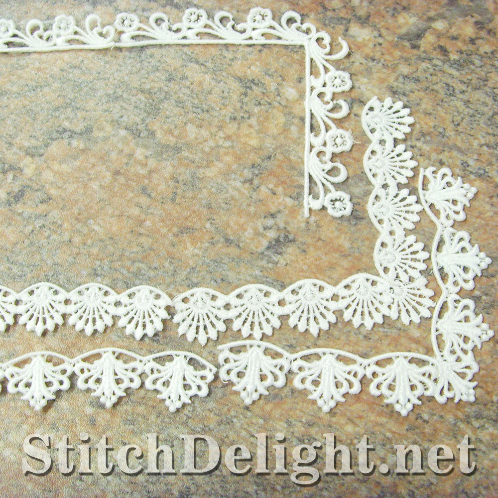 SD0578 Narrow Lace Corners