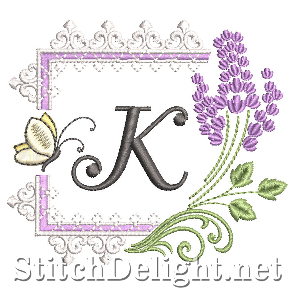 SDS1253 Lavender and Lace Font K