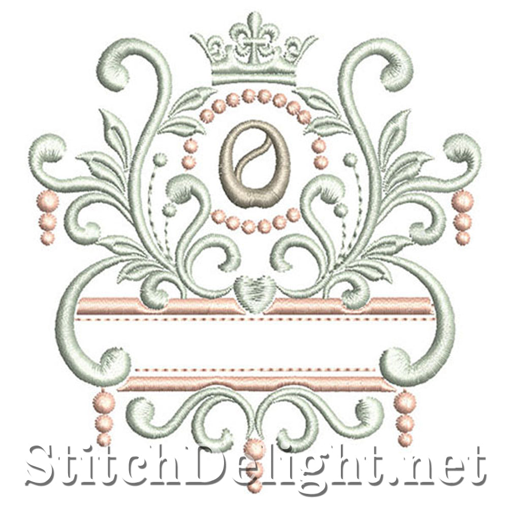 SDS1193 Elegant Royal Font O