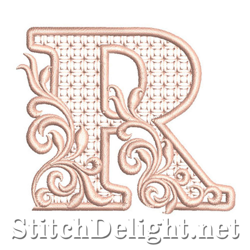 SDS1141 Fancy Block-lettertype R