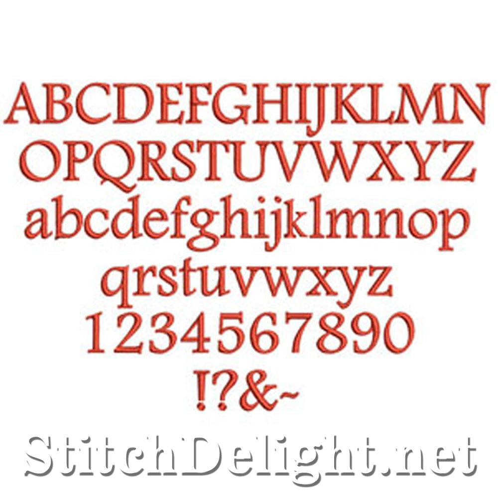 SDS1116 Footlight Font
