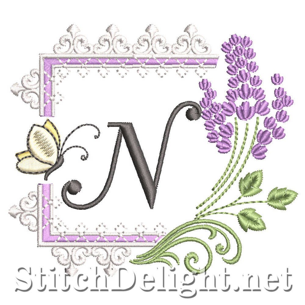 SDS1253 Lavender and Lace Font N