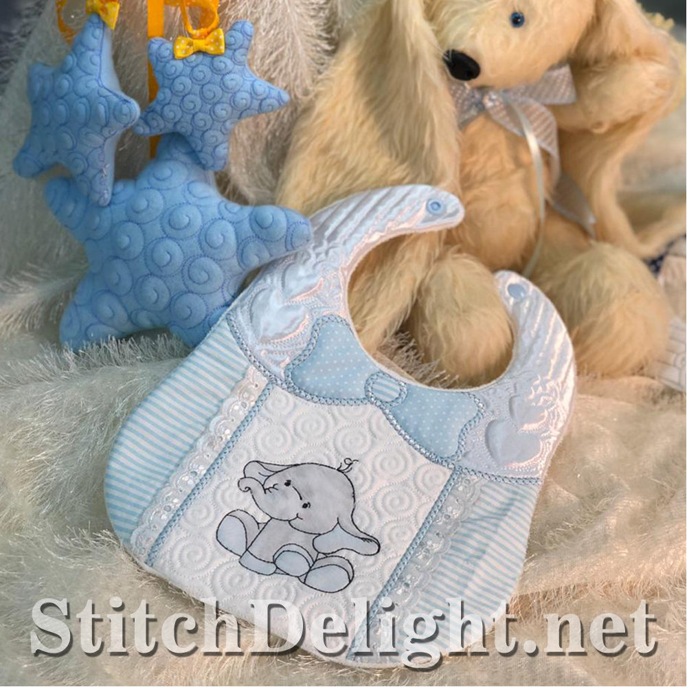SDS1457 Quilted Baby Bibs 2