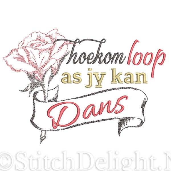 SD1311 Hoekom Loop as jy kan Dans