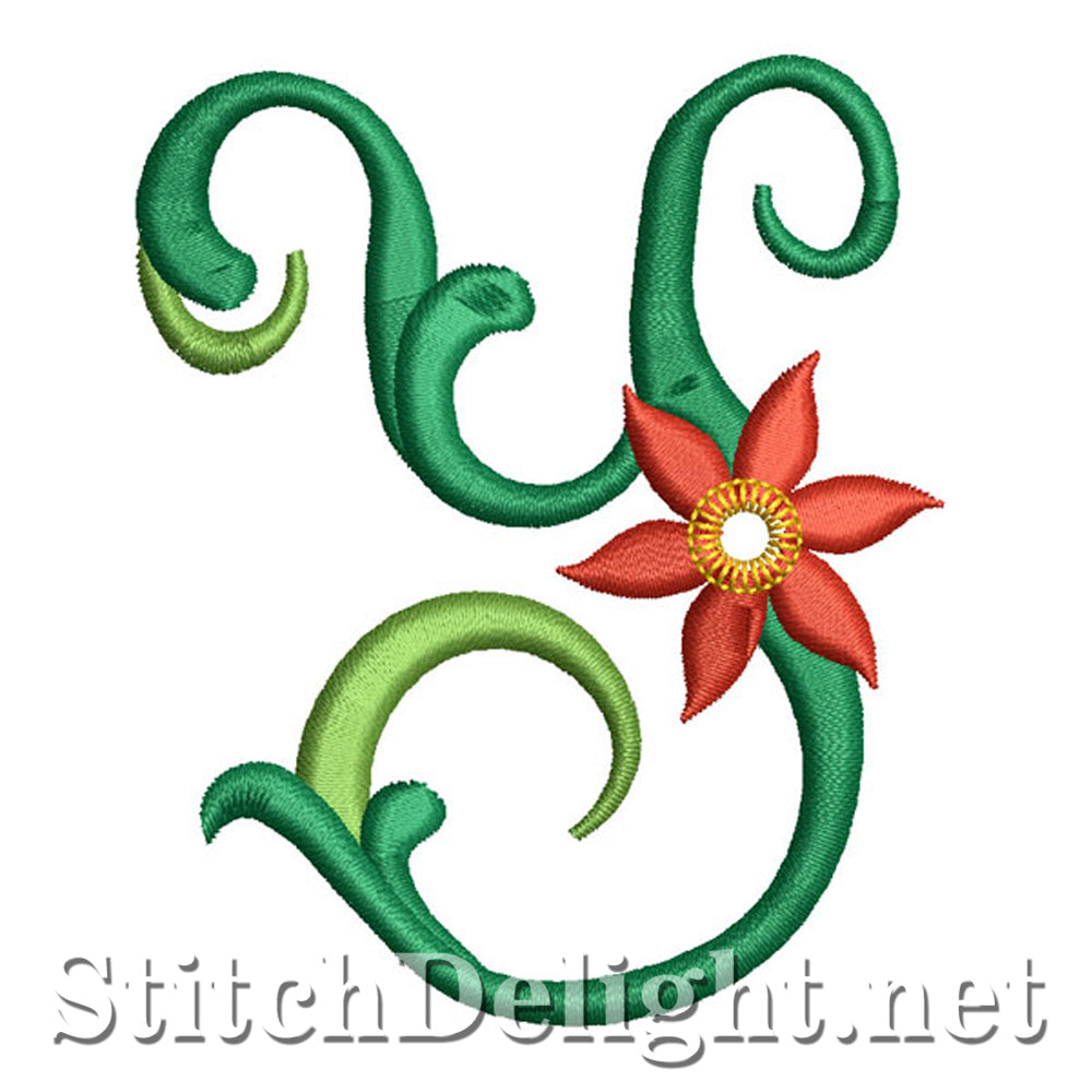 SDS1119 Poinsettia-lettertype Y