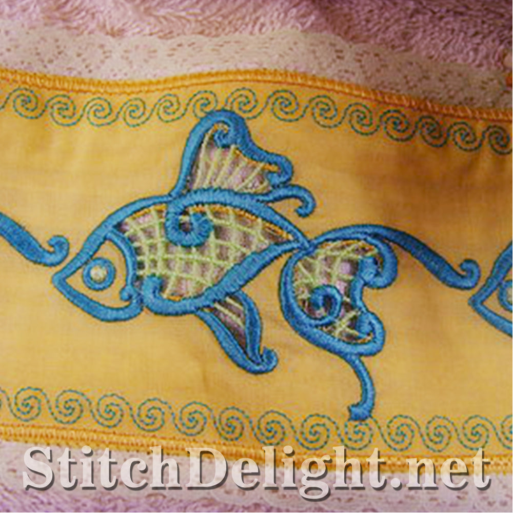 SD0535 Cutwork Fish Lace