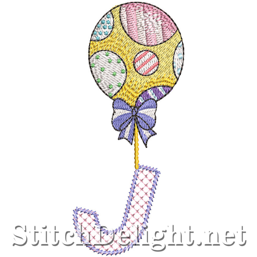 SDS1770 Little Balloon Font J
