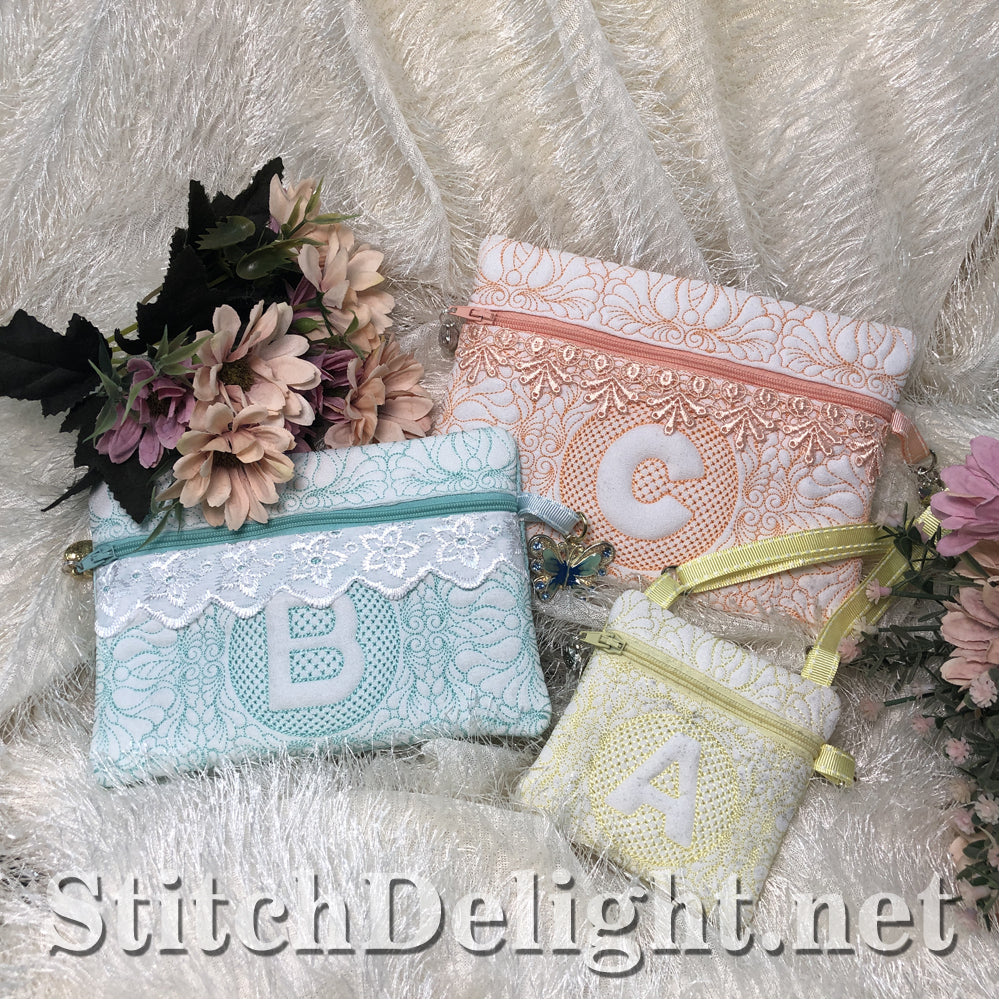 SDS1506 ITH Quilted Zipper Bags 2