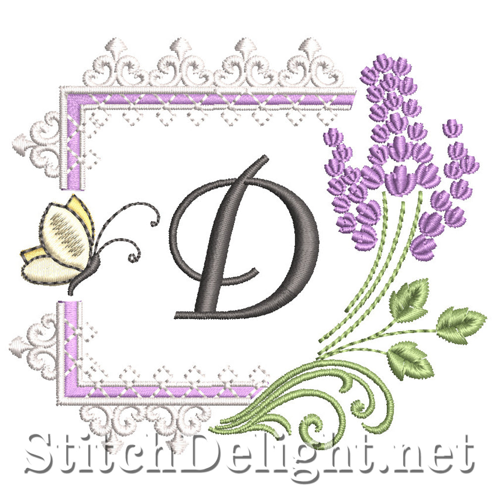 SDS1253 Lavender and Lace Font D