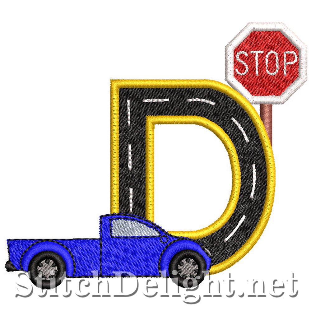 SDS1367 Cars Font D