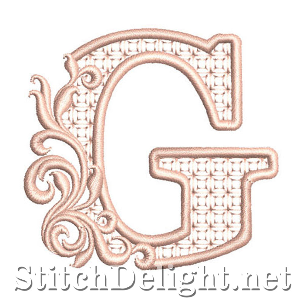 SDS1141 Fancy Block-lettertype G
