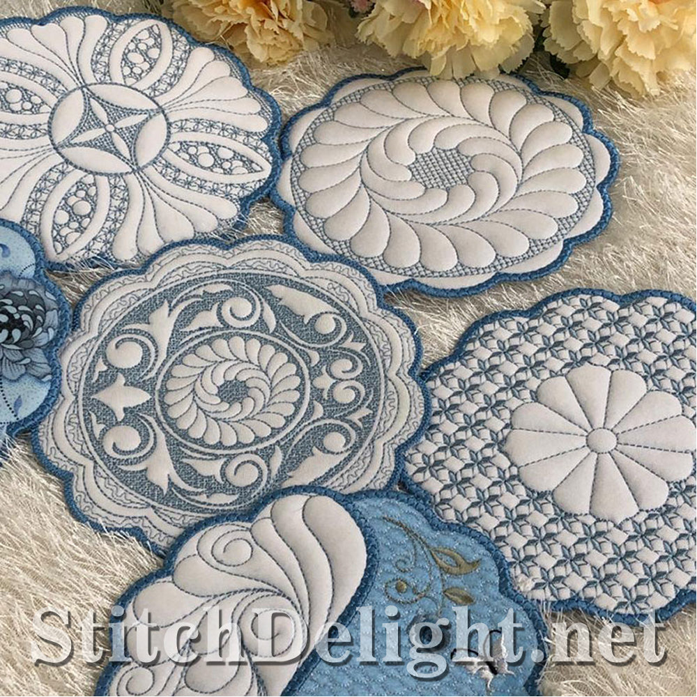 SDS1426 Round Quilted Placements