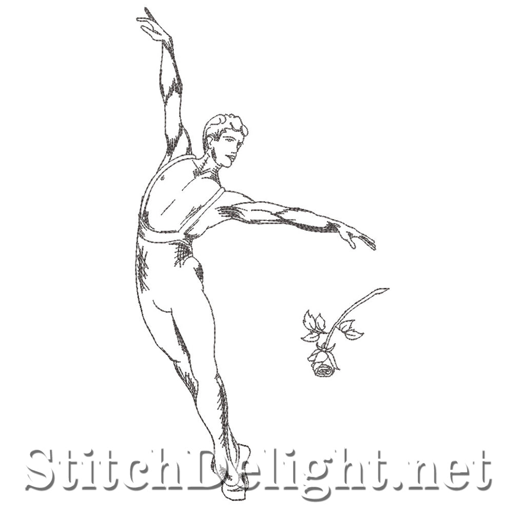 SD1323 Danseur de ballet masculin