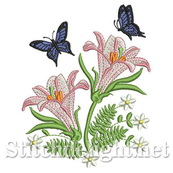 SDS0283 Butterfly Lily