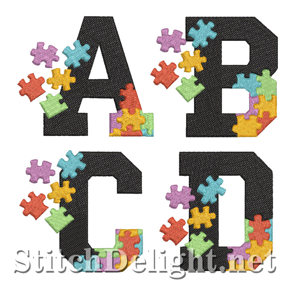 SDS1522 Puzzle Font