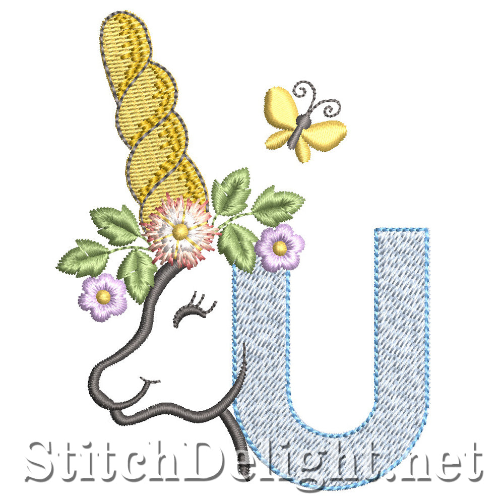 SDS1353 Unicorn Font U