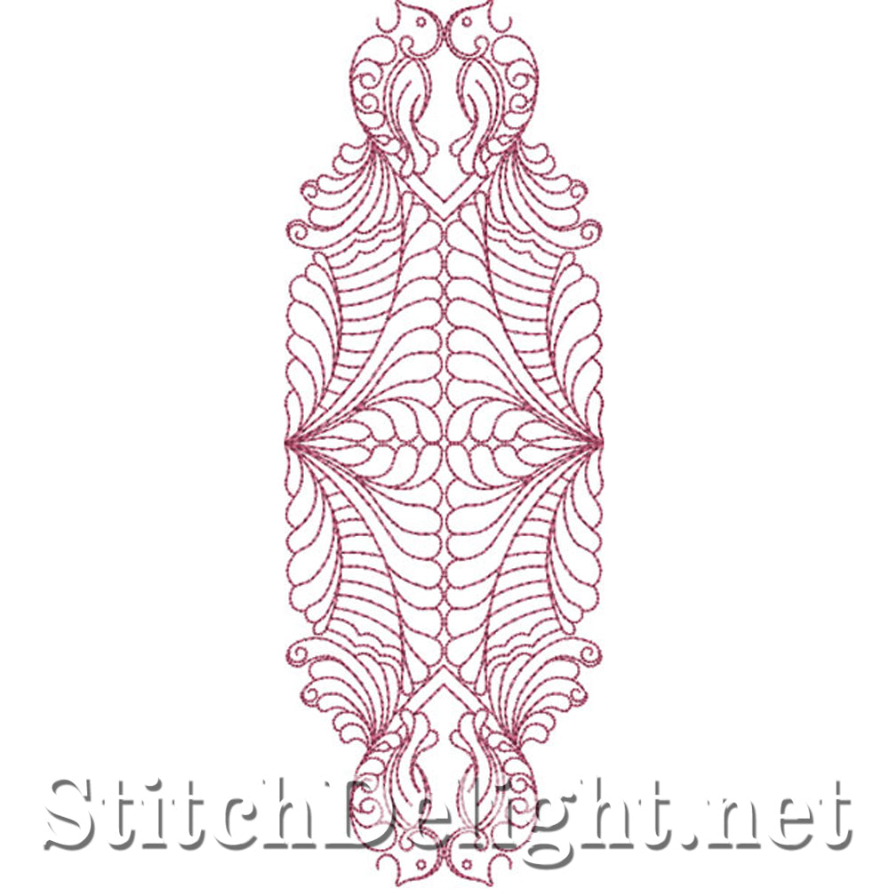 SDS0734 Feather Quilt Patterns